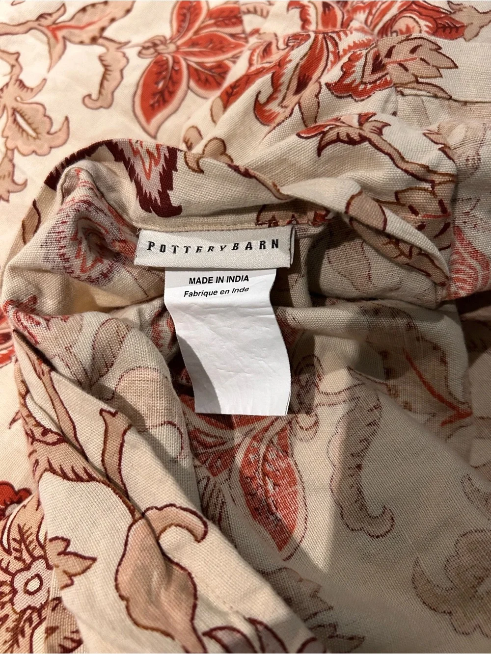 Like-New Pottery Barn Tascha Palampore Duvet Set Full/Queen 2 Standard Shams